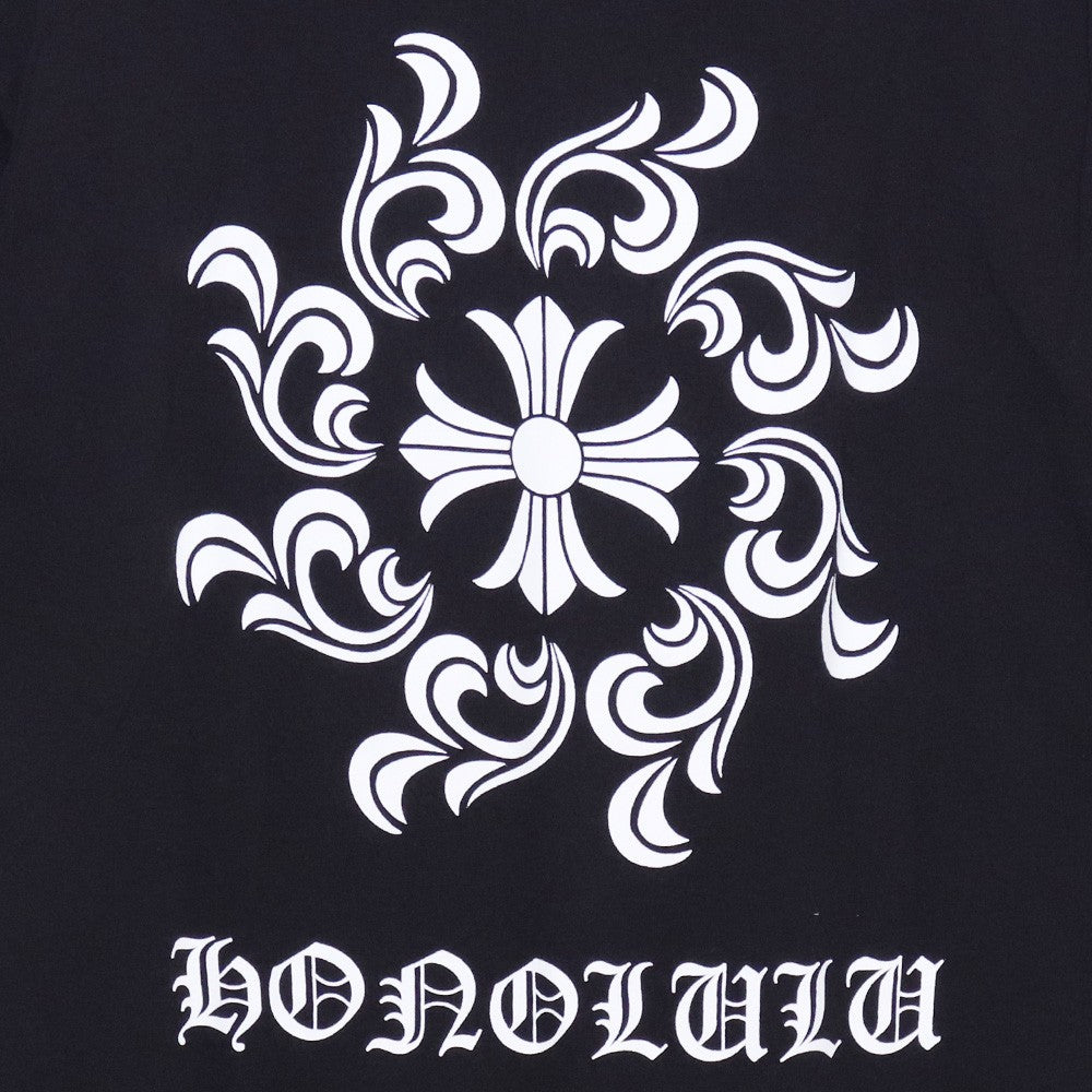 CHROME HEARTS OLD CH Honolulu SS TEE T-Shirt Black Size M