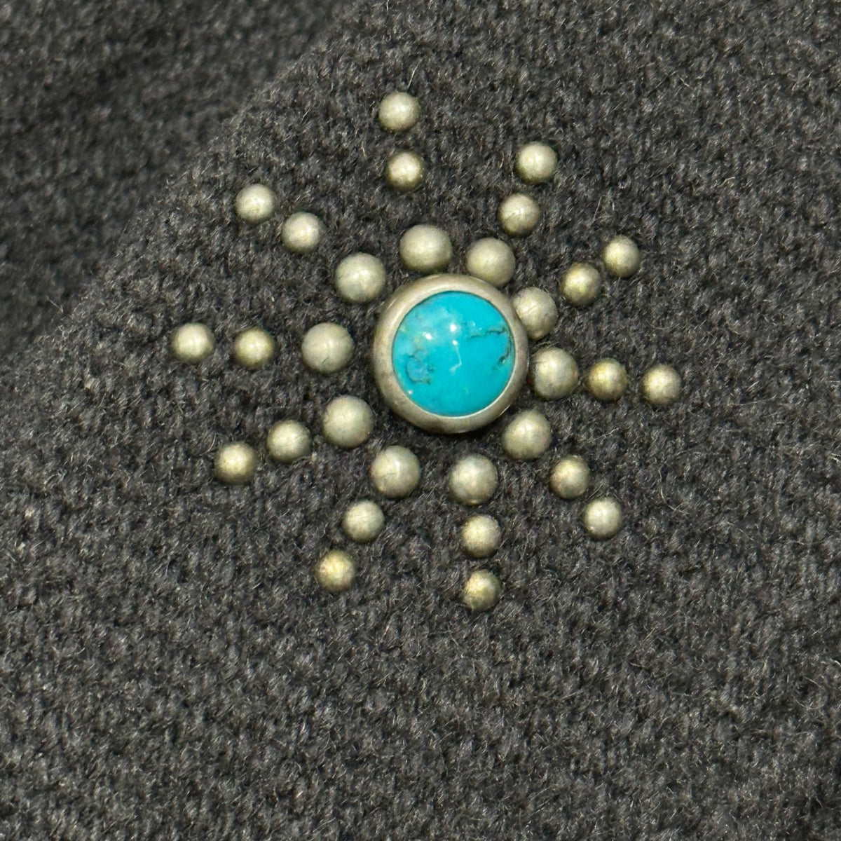 ORTEGA'S 90s Turquoise Studded Chimayo Jacket Size 40