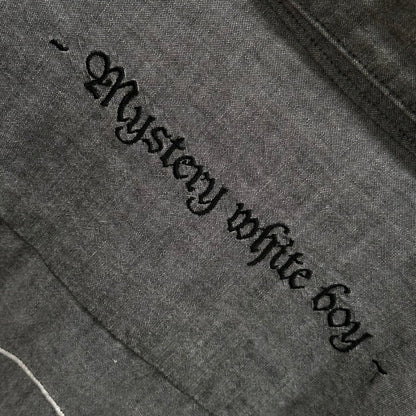NUMBER (N)INE 01SS Jeff Buckley Skull Shirt Gray Size 3
