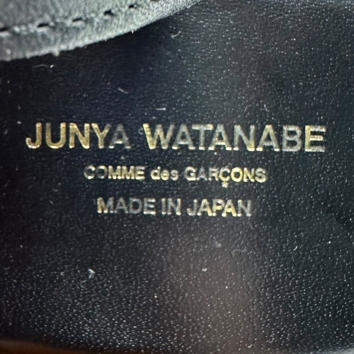 COMME des GARCONS JUNYA WATANABE Leather Sandals Size M