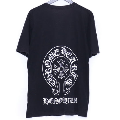 CHROME HEARTS Honolulu Horseshoe Print T-Shirt Black Size L