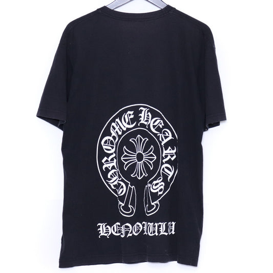 CHROME HEARTS Honolulu Horseshoe Print T-Shirt Black Size L