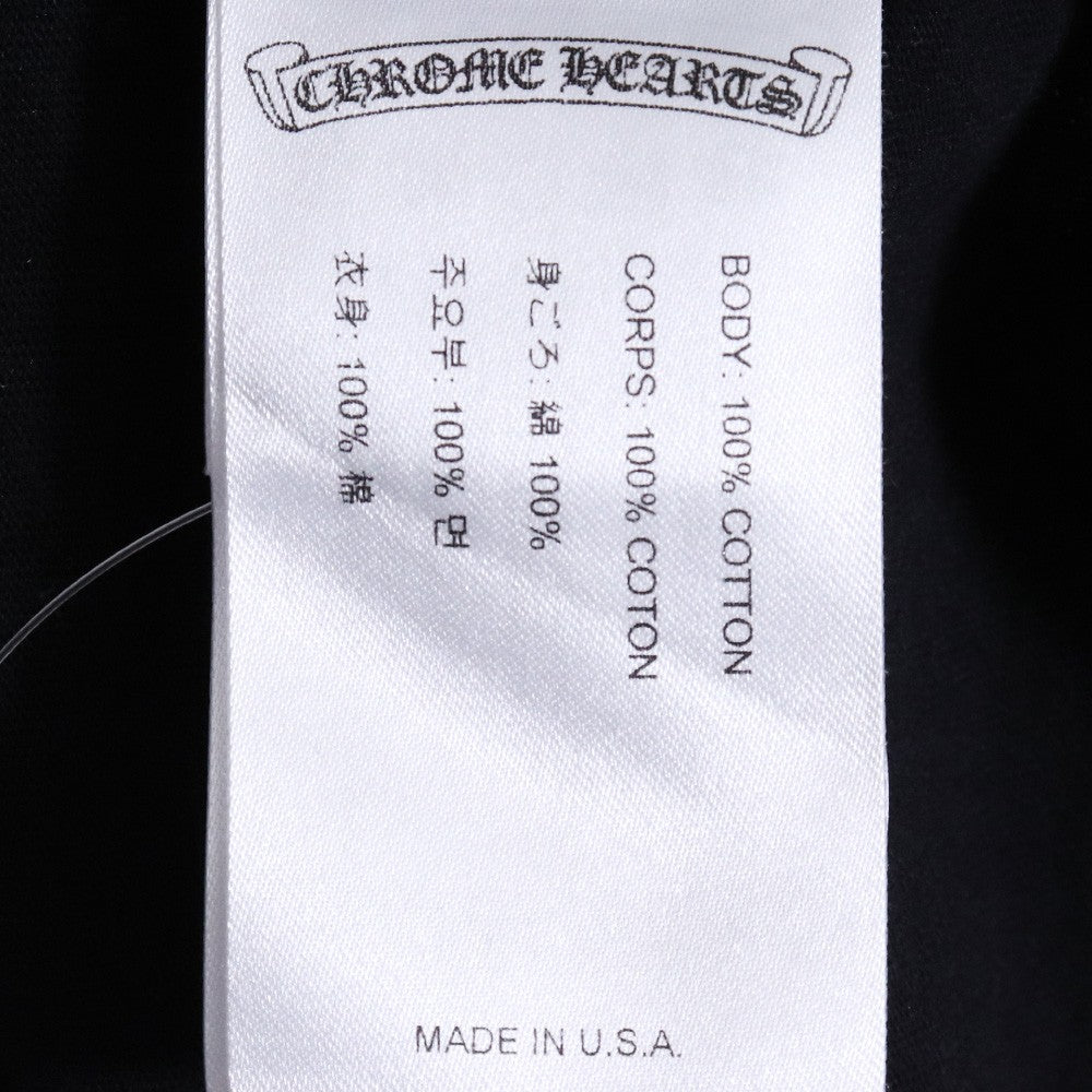 Chrome Hearts HORSESHOE Pocket T-Shirt Black Size L
