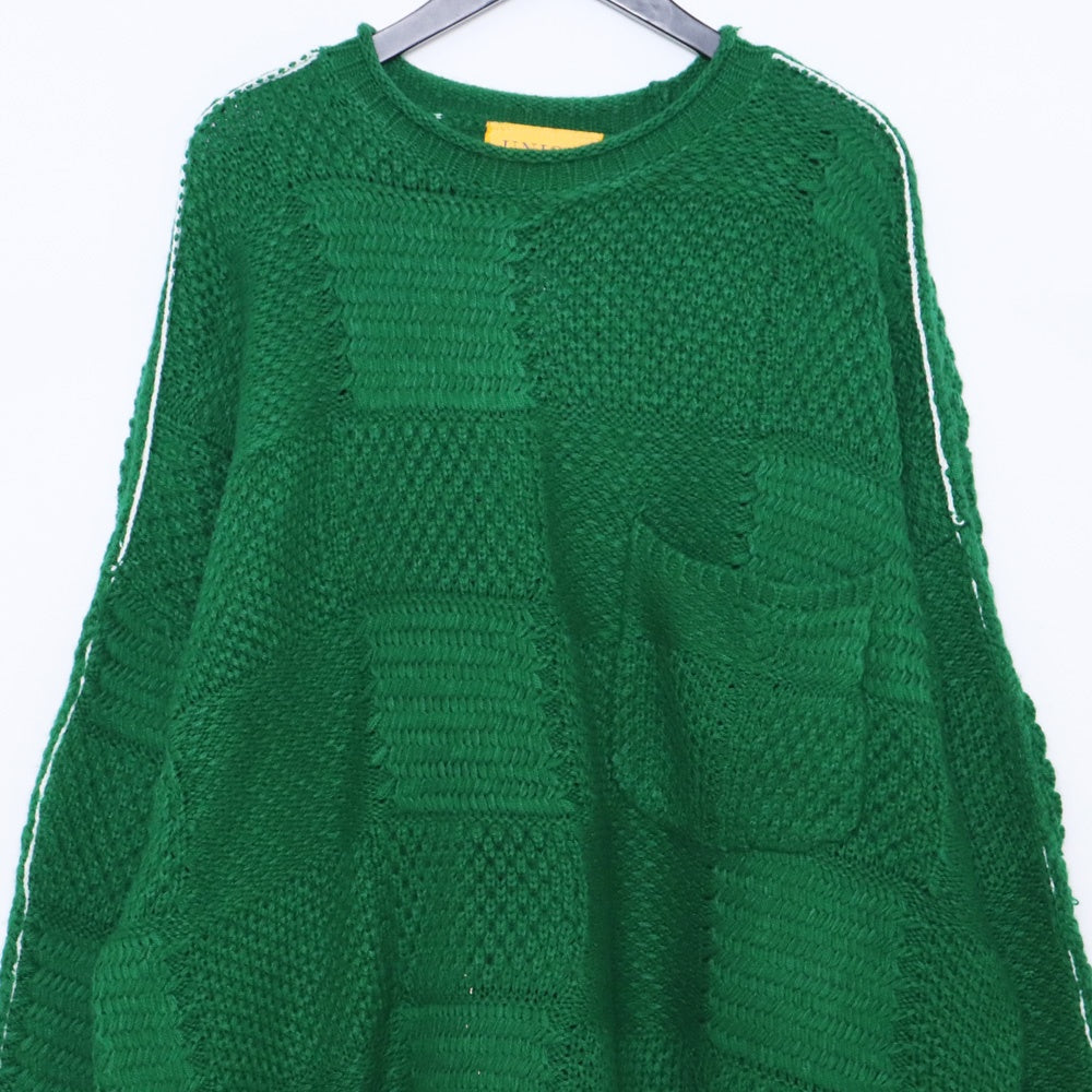 UNION 24AW Byrd Knit Sweater Green Size XL