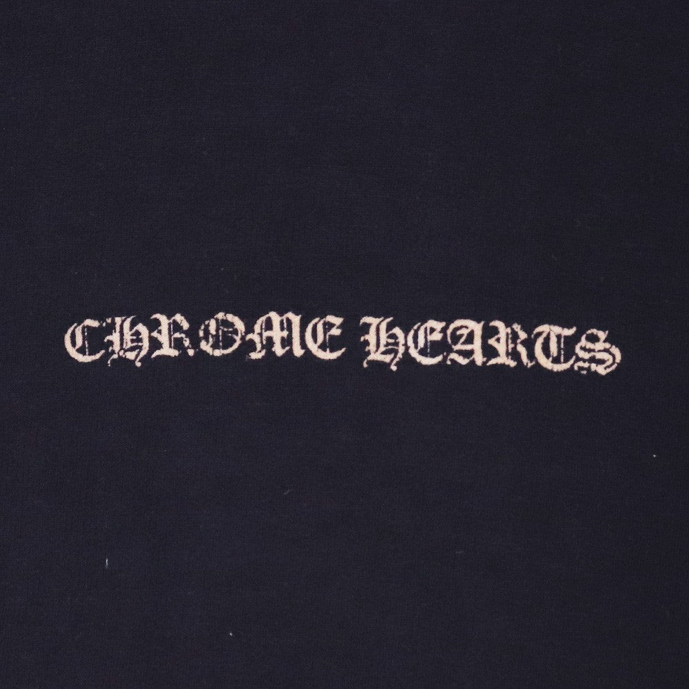 CHROME HEARTS Old CH Plus Dagger Zip Hoodie Black Size L