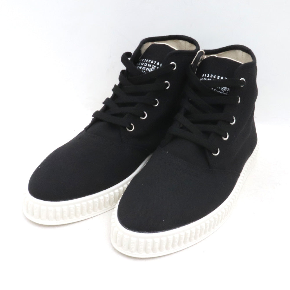 MAISON MARGIELA Canvas High Top Sneakers Size 40 Size EU 40