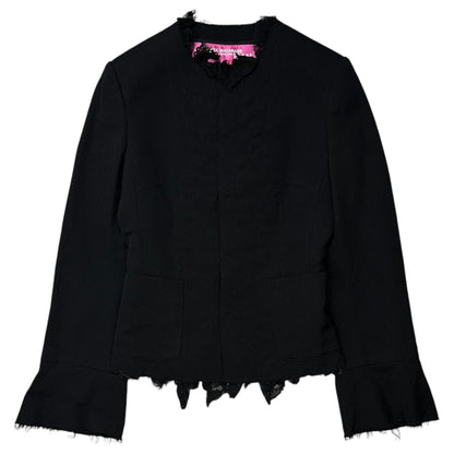 COMME des GARCONS JUNYA WATANABE MAN PINK Lace Jacket Size S