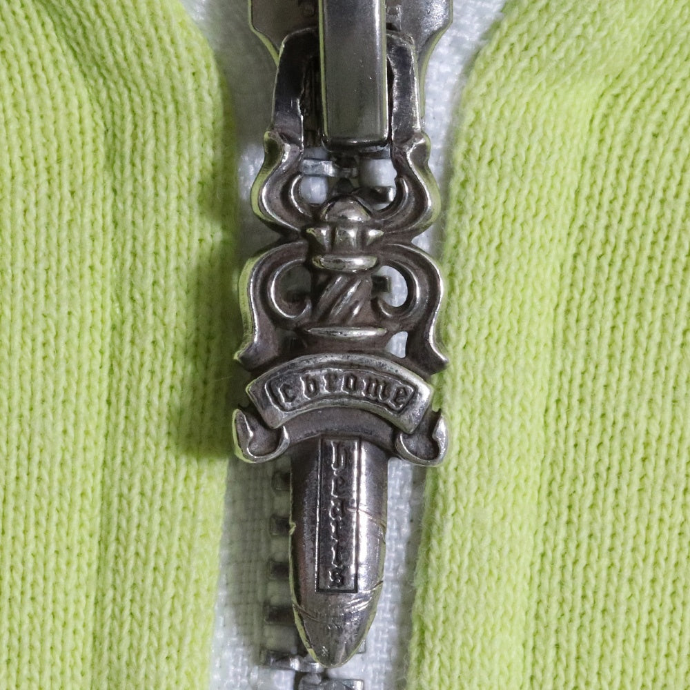 CHROME HEARTS Matty Boy PPO Chain Game Hoodie Green Size XL