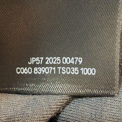 BALENCIAGA Oversized Logo Windbreaker Jacket Black Size 2