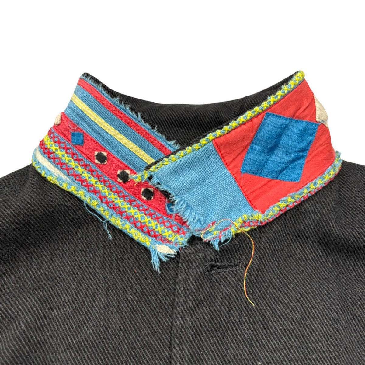 UNDERCOVERISM 03SS SCAB Afghan Collar Grunge Jacket Size L