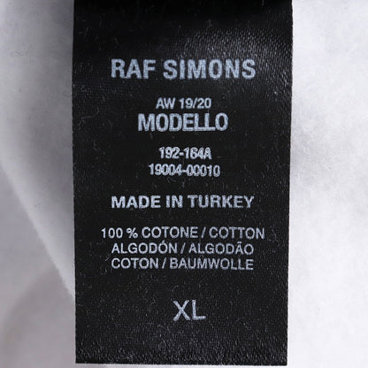RAF SIMONS 19AW Xanthophobic Hoodie White Size L