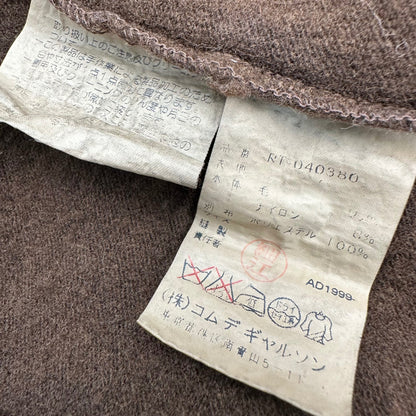 robe de chambre CDG 99AW Dye-Through Jacket Brown Size FREE