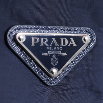 Prada 22SS Re-Nylon Wool Zip Cardigan Navy Size 54