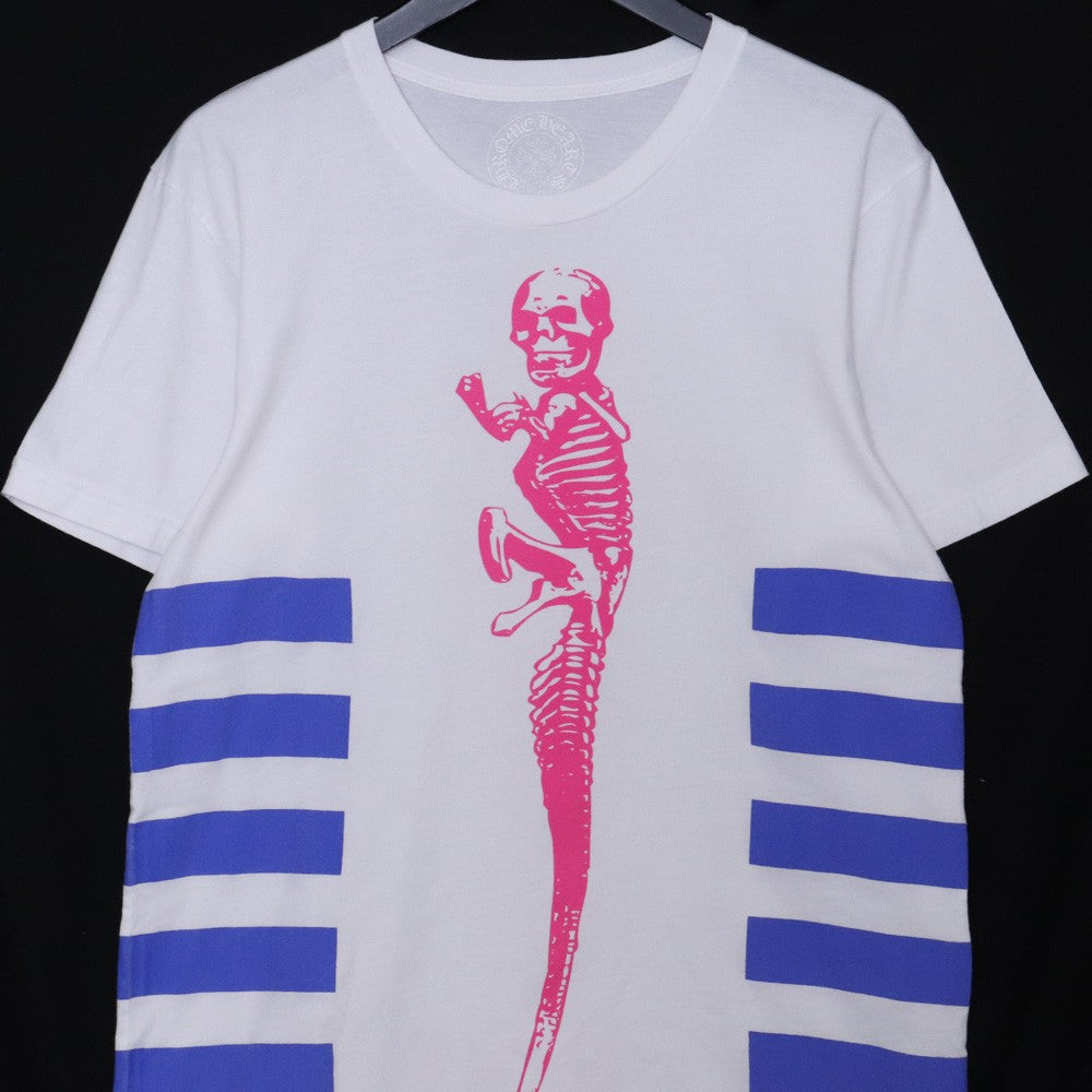 CHROME HEARTS Foti Print T-Shirt White Size M