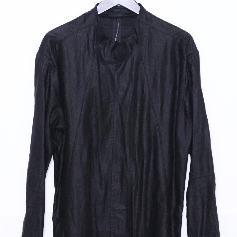 NUDE:MASAHIKO MARUYAMA Long Sleeve Button-Up Black Size 3