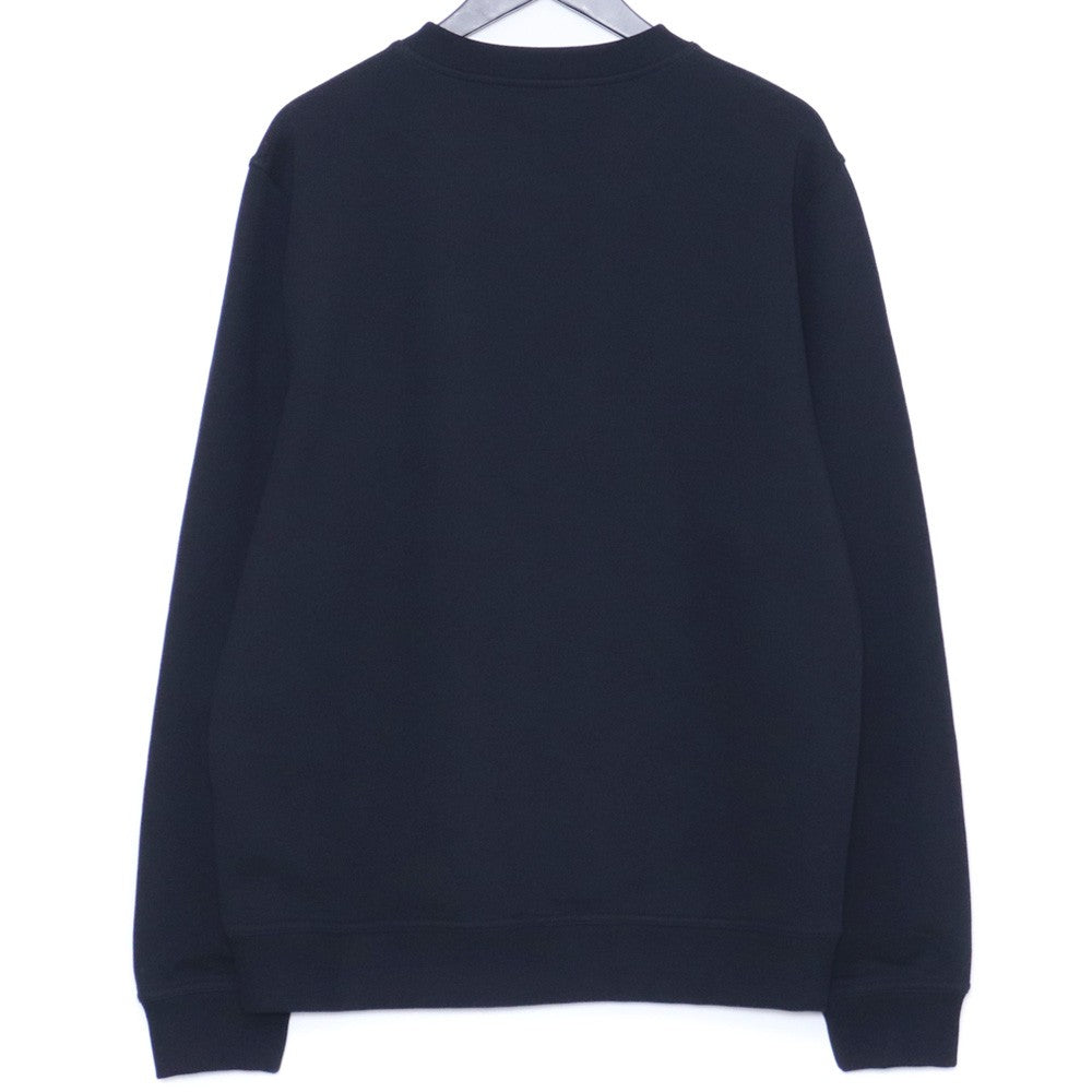 HERMES Punk'H Crewneck Sweatshirt Navy Size L