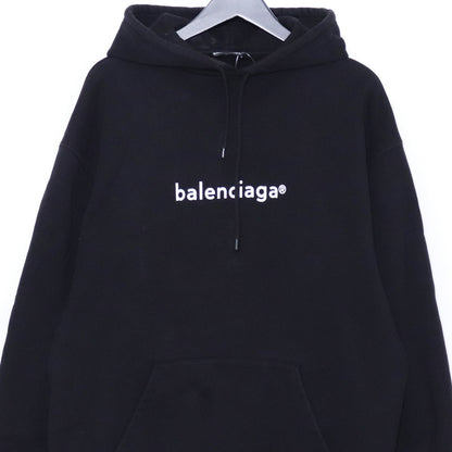 BALENCIAGA Copyright Medium Fit Hoodie Black Size L