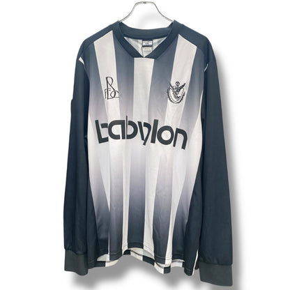 BABYLON BB Long Sleeve SC Football Jersey Black Shirt Size XXL