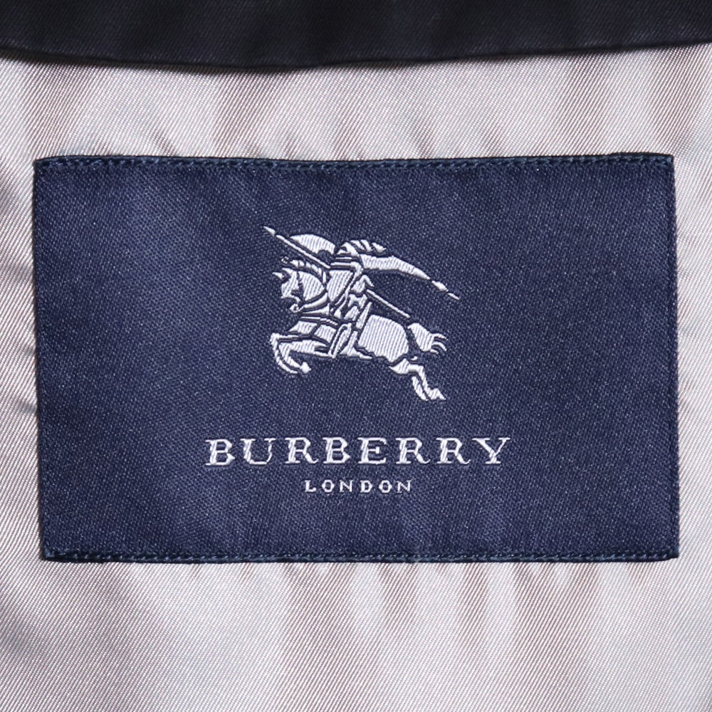BURBERRY LONDON Balmacaan Coat with Liner Black Size M