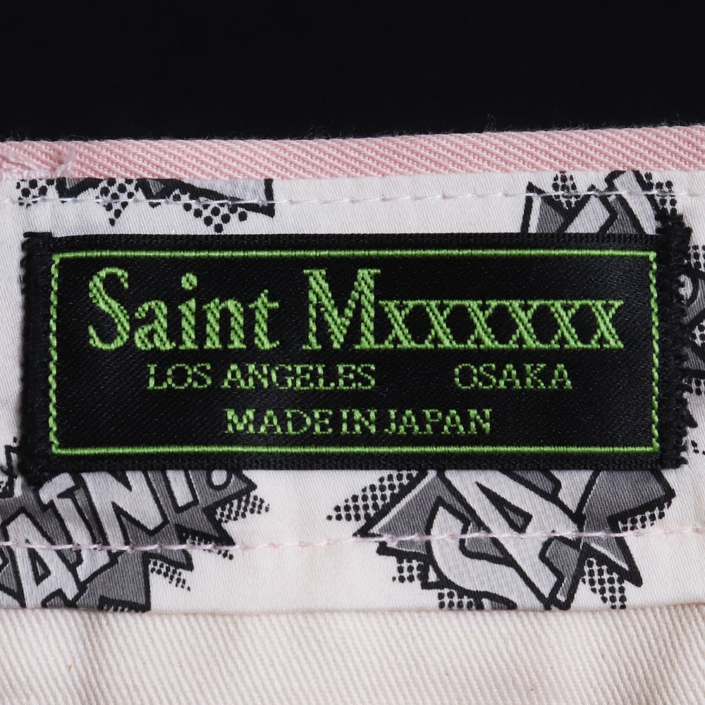 SAINT MICHAEL Wide Chino Pants Pink Size S