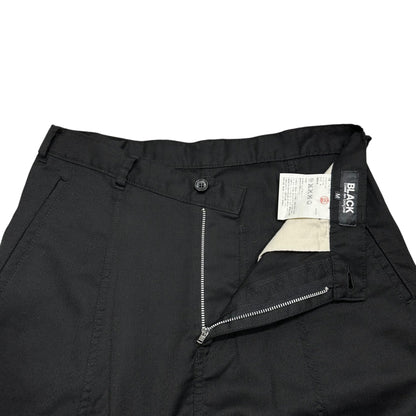 BLACK COMME des GARCONS 10AW Graphic Pants Black Size M