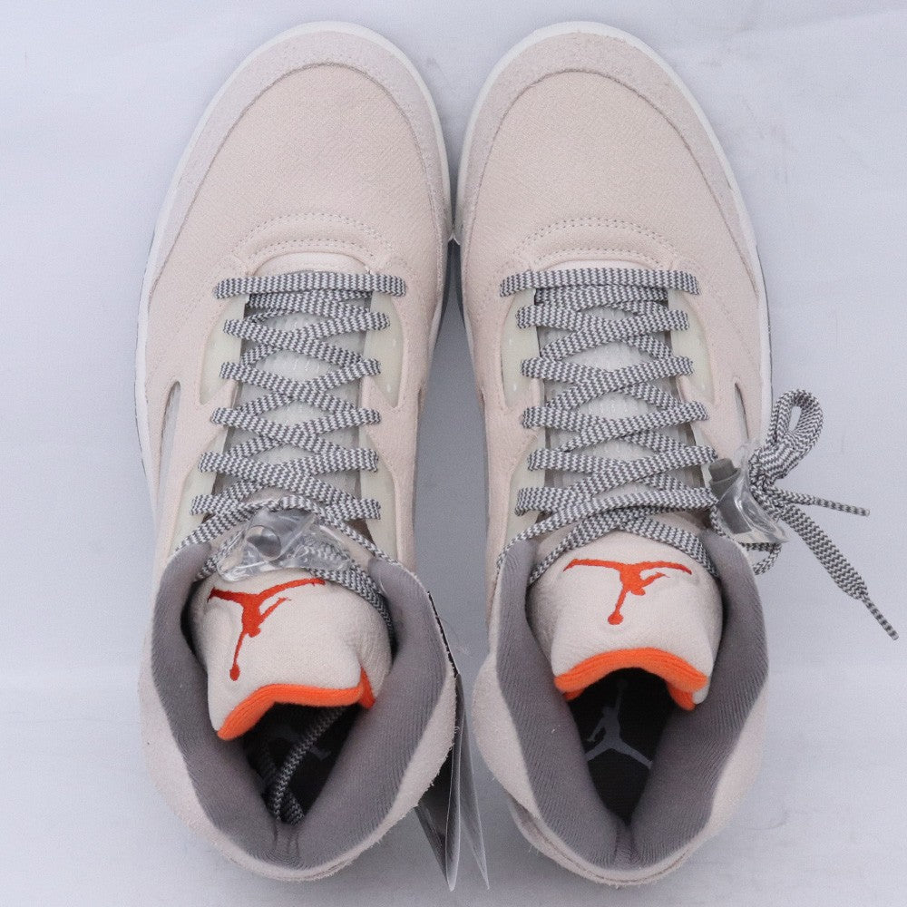 NIKE Air Jordan 5 Retro SE Craft Sneakers Beige Size 30cm