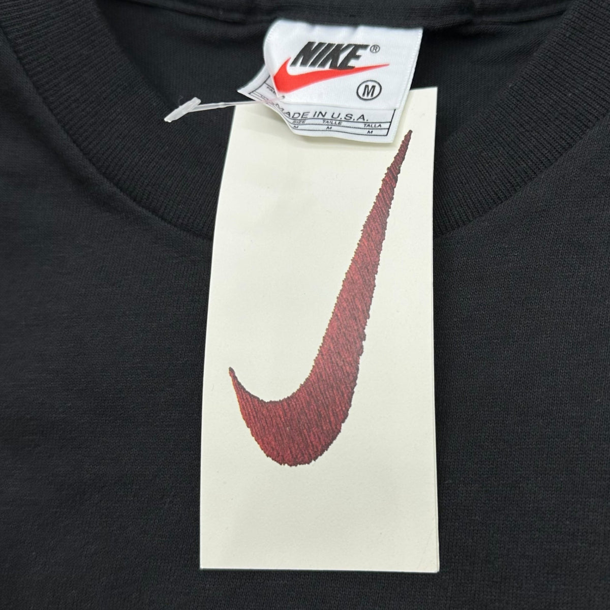 NIKE 90s Jordan Fear Is An Illusion T-Shirt Black Size M