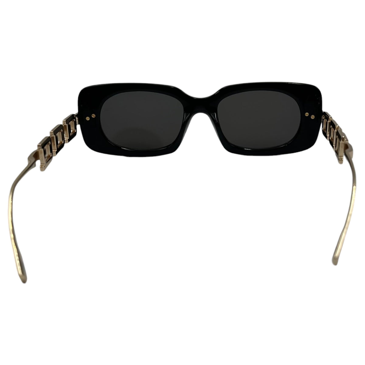 AMBUSH A Chain Sunglasses Black/Gold