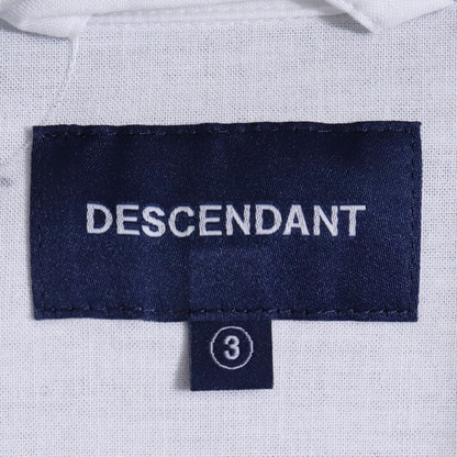 DESCENDANT 25SS Seafarers Textile SS Shirt White Size 3