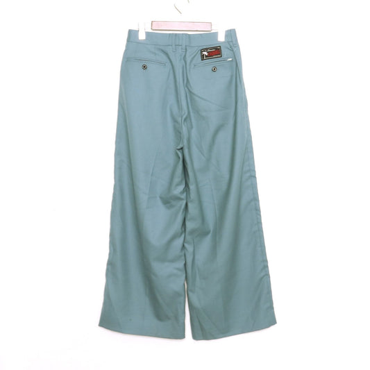 DAIRIKU 20AW Wool Wide Slacks Pants Blue Size M