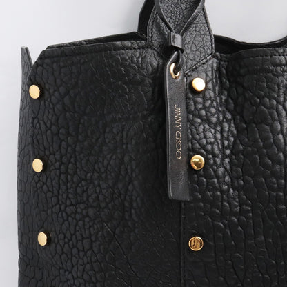 Jimmy Choo Black Rocket Shopper Studded Tote Bag Size F