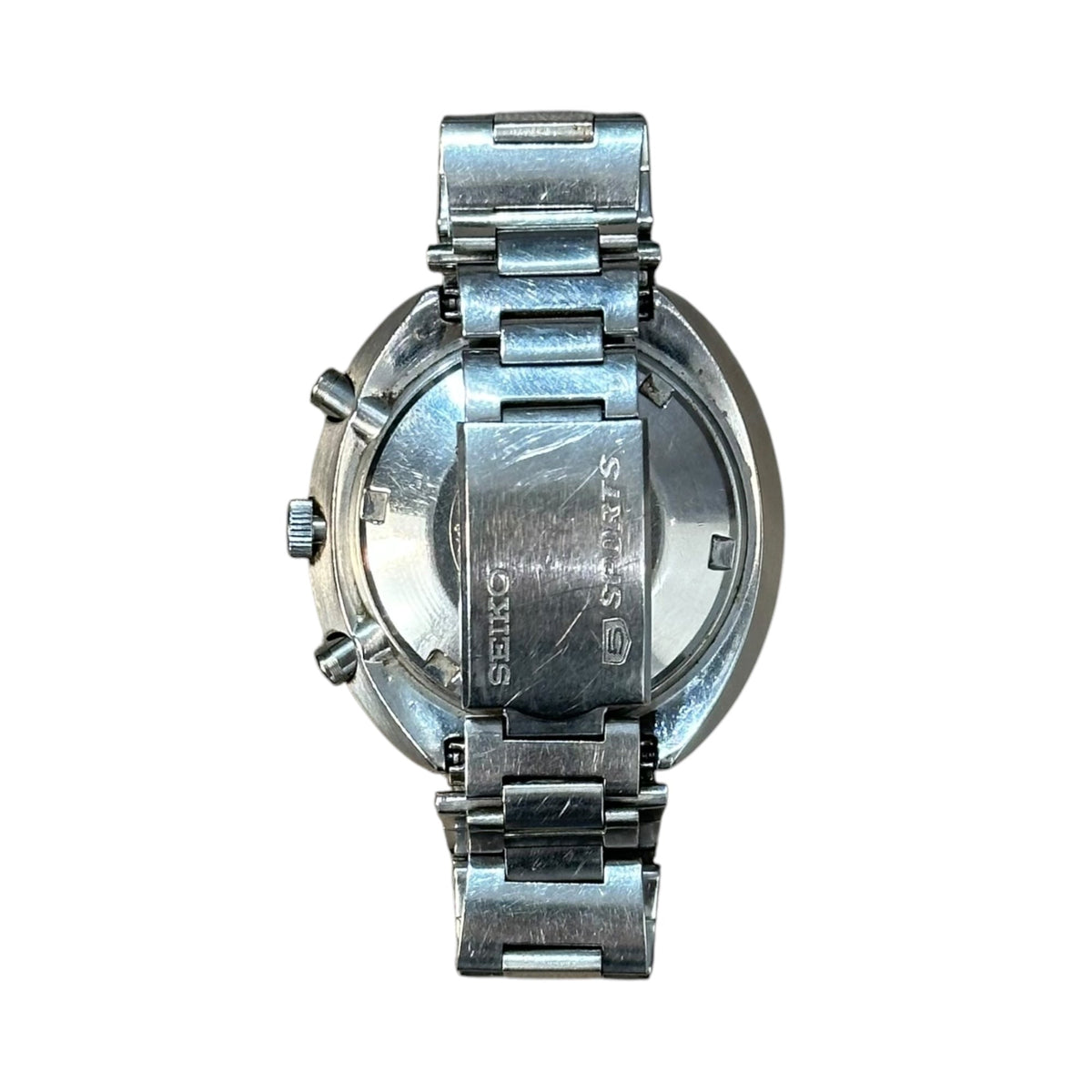 SEIKO 5 Sports Speed-Timer Automatic Watch Silver