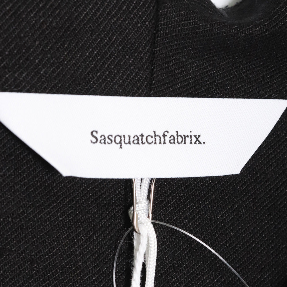 SASQUATCHFABRIX 23AW No Sleeve Button-Up Black Size M
