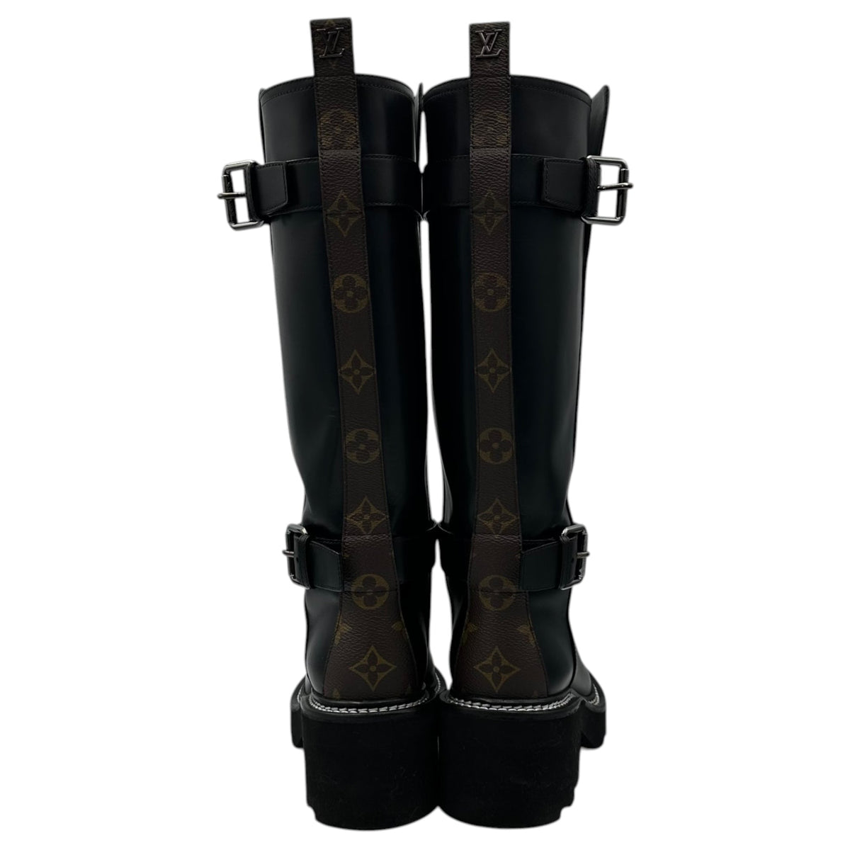 LOUIS VUITTON 24AW Beaubourg High Calf Boots Multi Size 36
