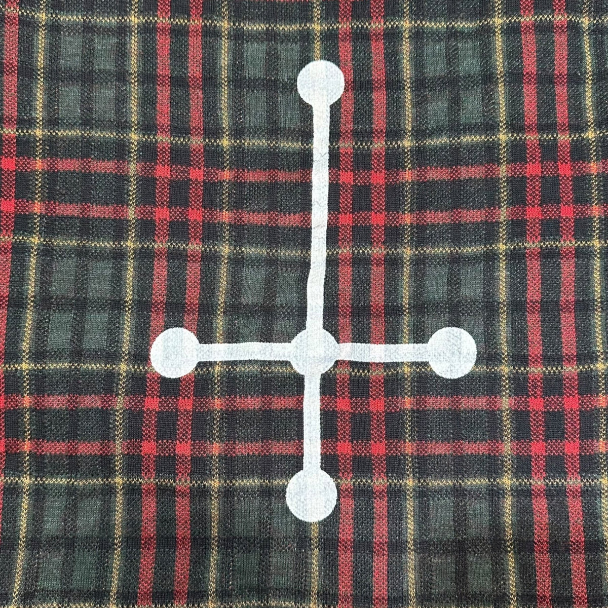 UNDERCOVERISM 02AW Witch's Cell Tartan Knit Size M