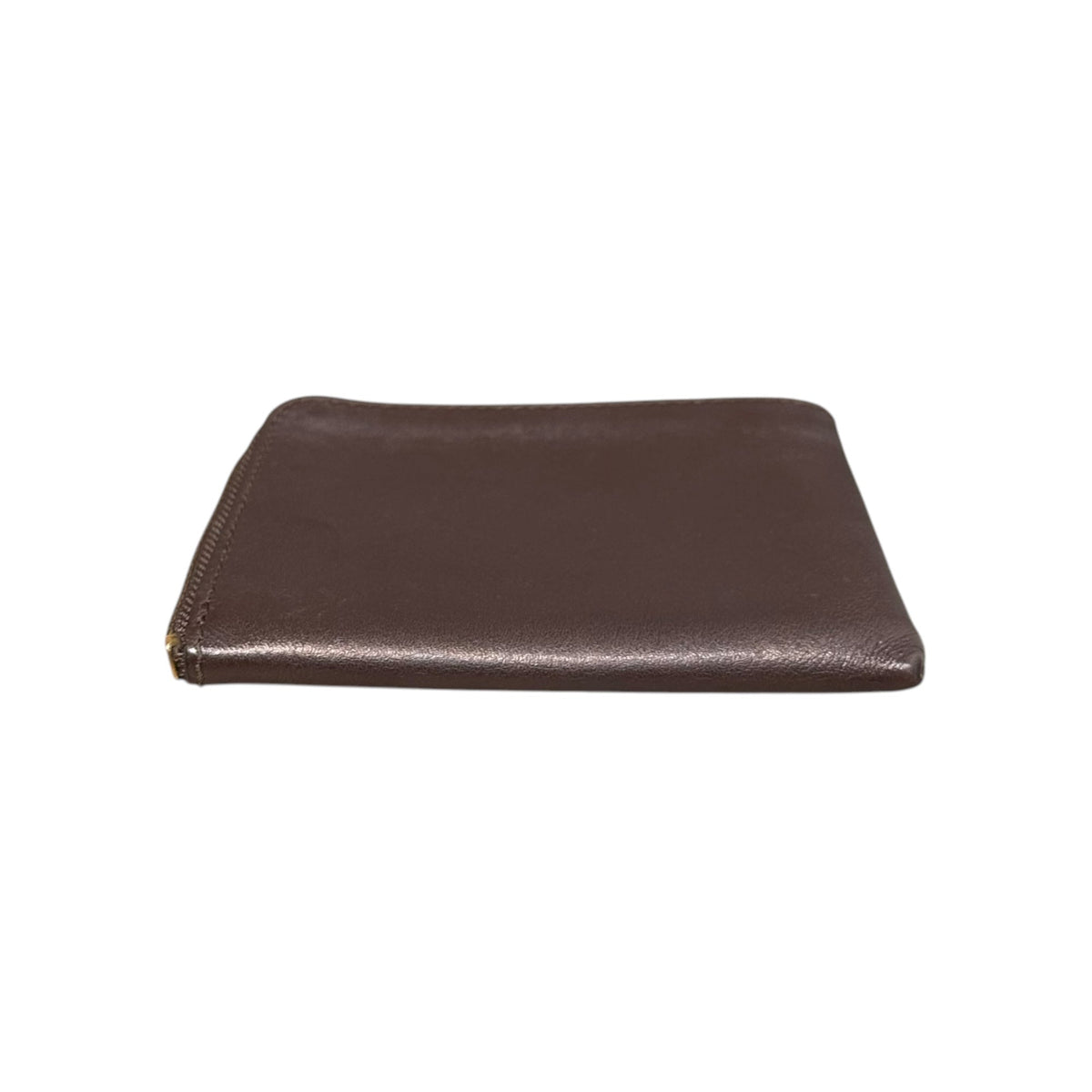 Wallet COMME des GARCONS L-Zip Leather Wallet Brown
