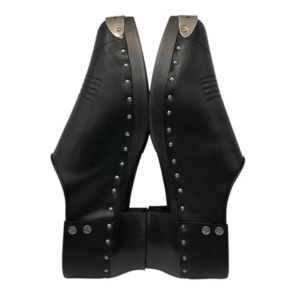 ENFANTS RICHES DEPRIMES Studded Clogs Black Loafers Size EU 40