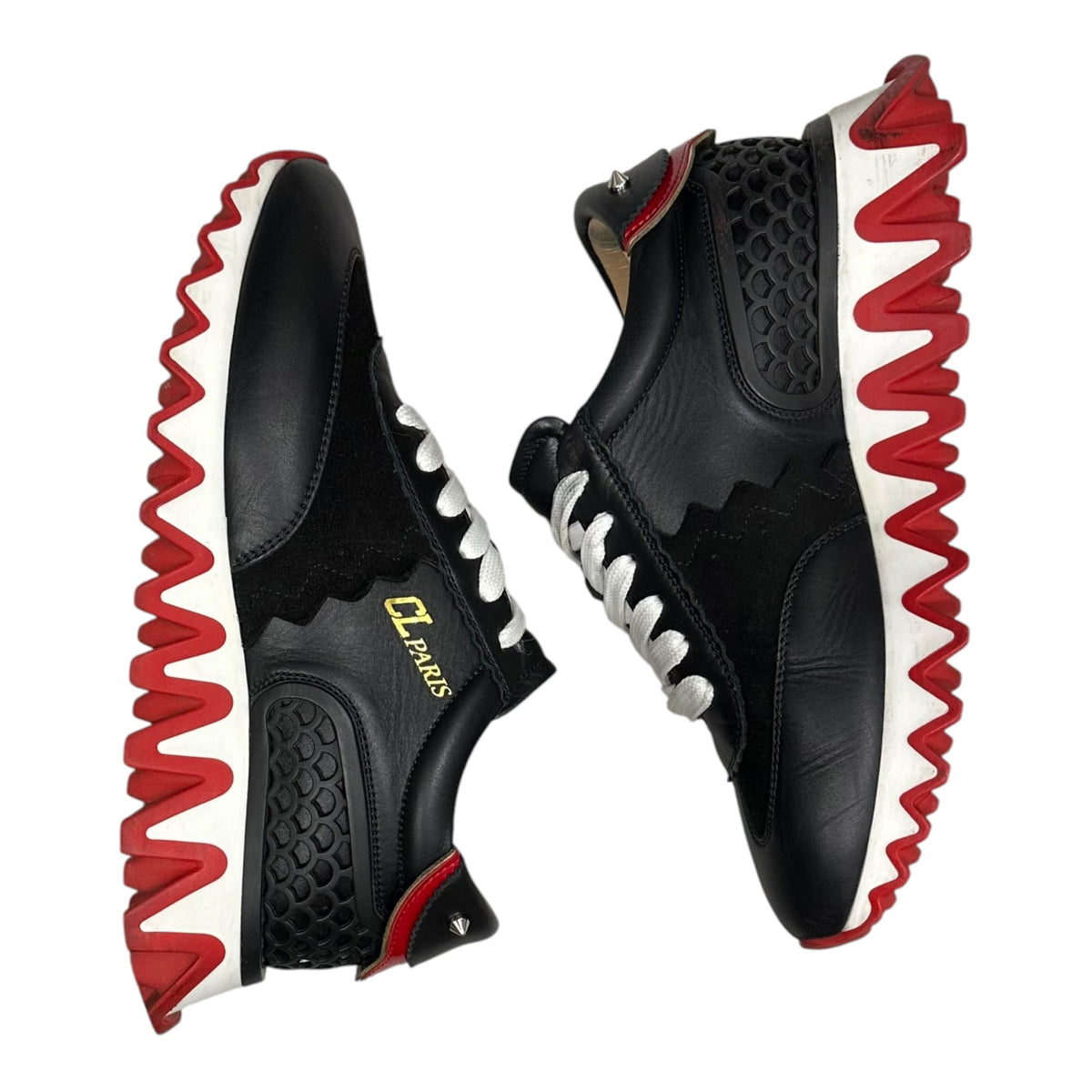 LOUBISHARK FLAT x Christian Louboutin Loubishark Platform Sneakers Size 35
