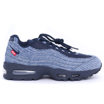 LEVI'S AIR MAX 95 OG Red Tab Denim Blue Sneakers Size 26cm