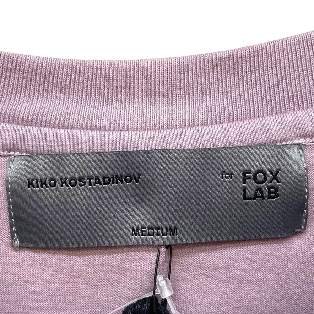 KIKO KOSTADINOV x FOX Long Sleeve Tee Shirt Pink Gray Size M