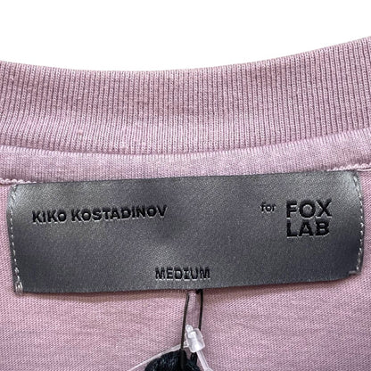 KIKO KOSTADINOV x FOX Long Sleeve Tee Shirt Pink Gray Size M