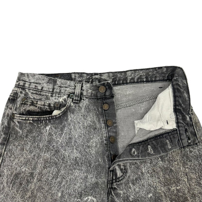 Levi's 90s 501 USA Made Chemical Pants Black Size W32 L32