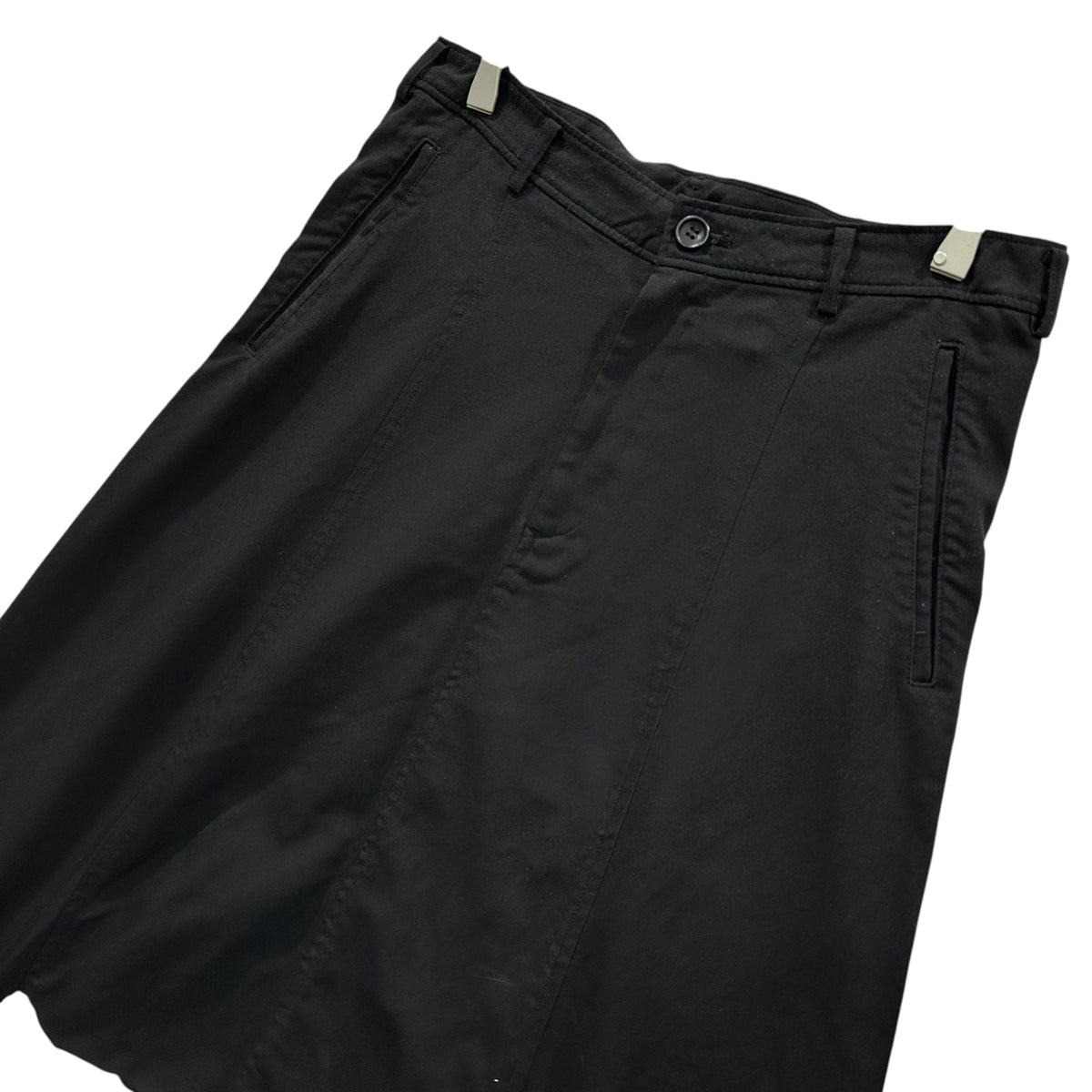 COMME des GARCONS 08AW Polyester Sarouel Pants Black Size SS