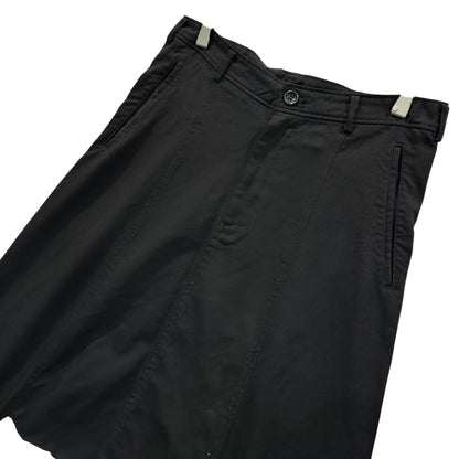 COMME des GARCONS 08AW Polyester Sarouel Pants Black Size SS