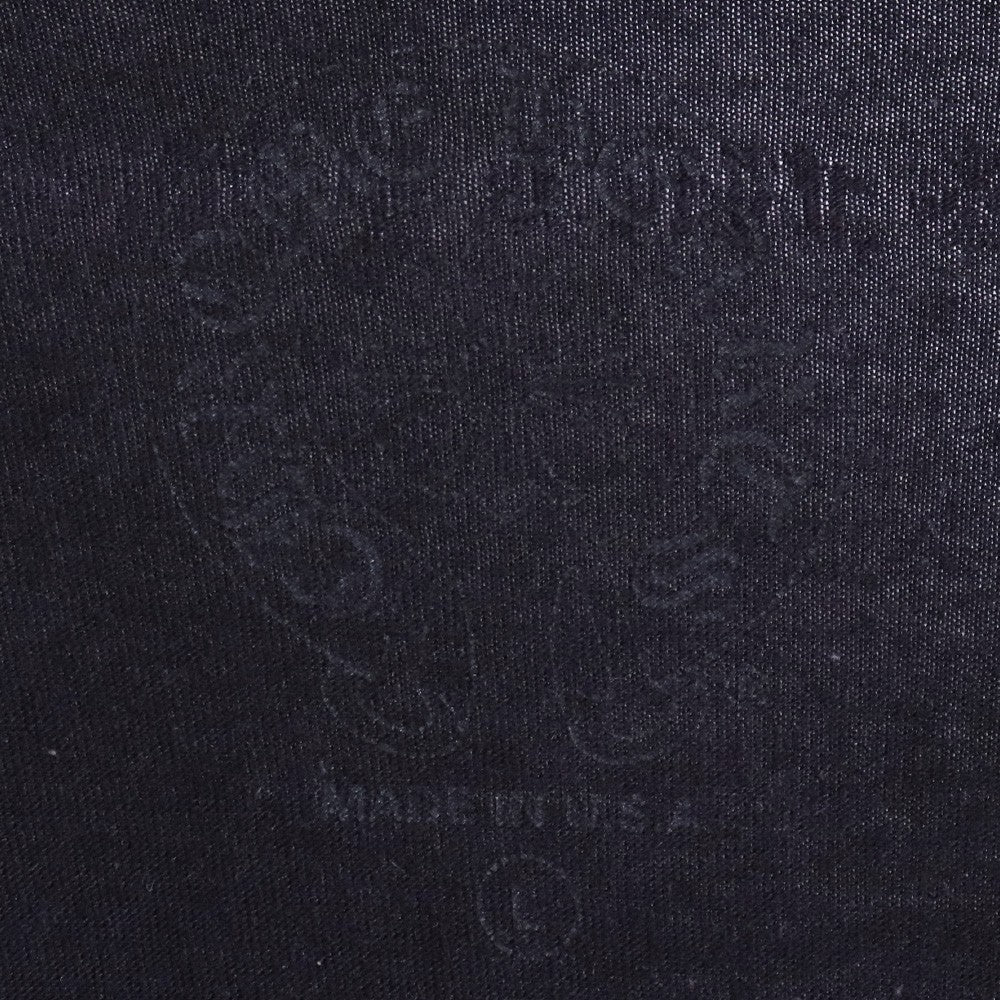CHROME HEARTS Horseshoe Floral Cross T-Shirt Black Size L