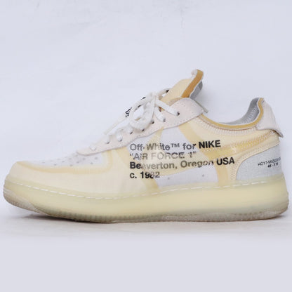 Off-White Nike The 10 Air Force 1 White Sneakers Size 27cm