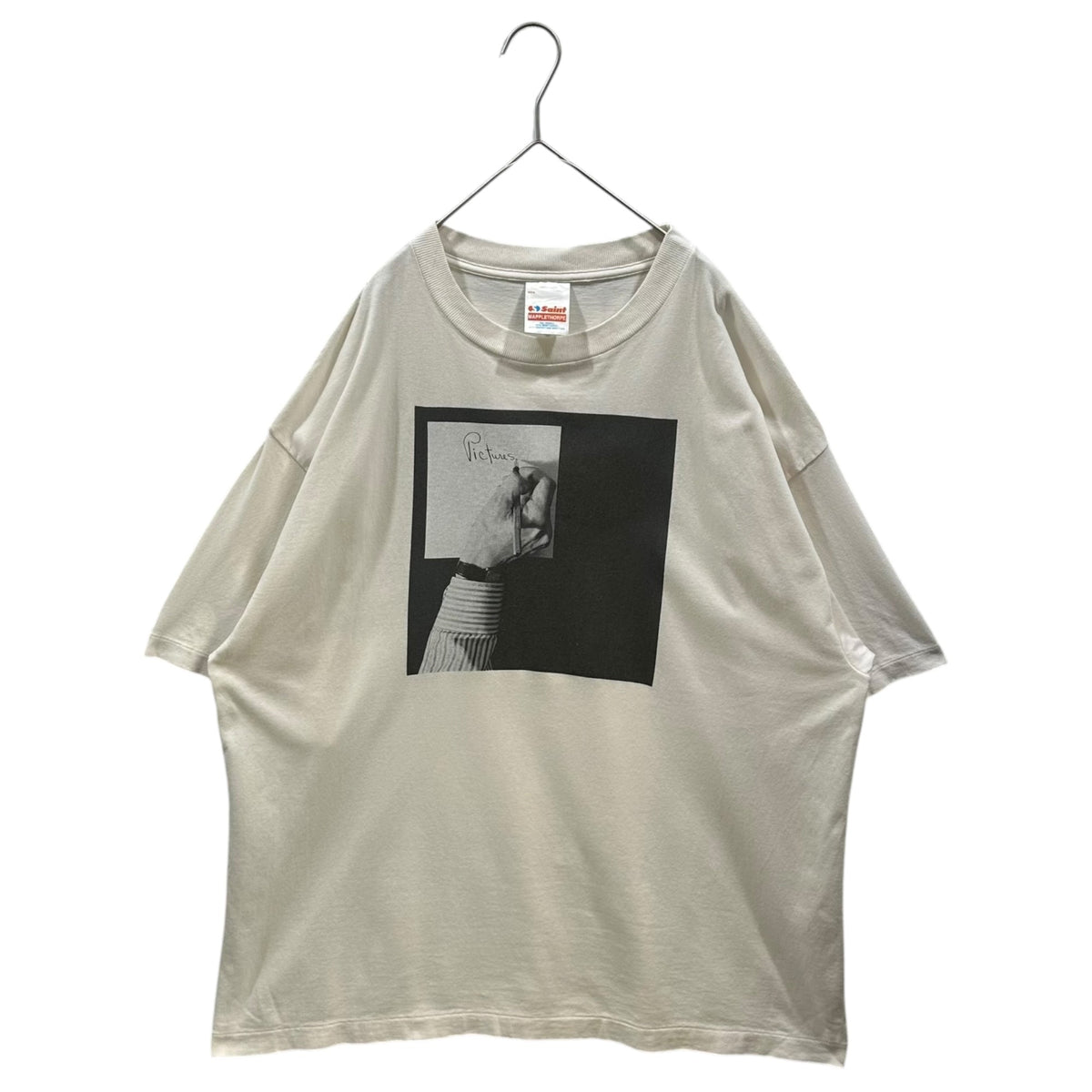 SAINT MICHAEL 25SS Mapplethorpe Collab T-Shirt White Size XL