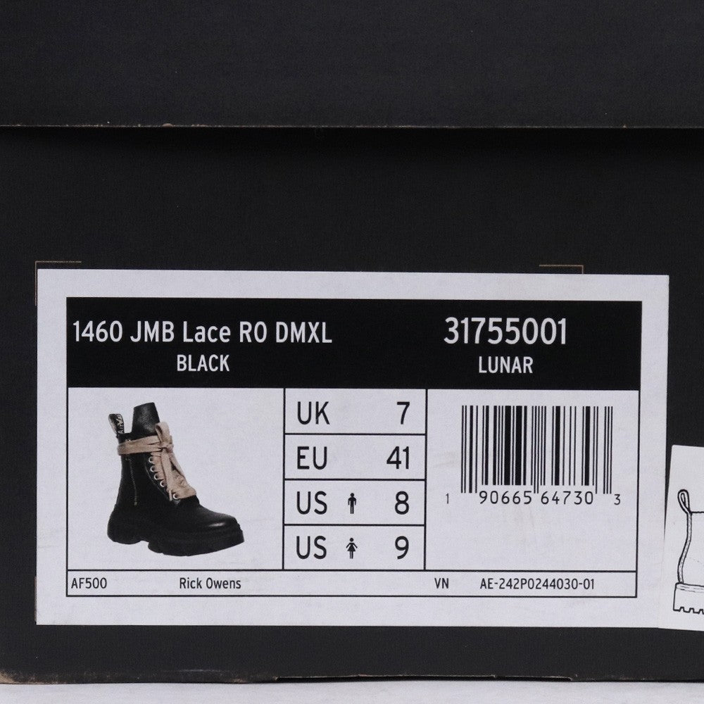QUAD RO 22AW 1460 Jumbo Lace Boots Black Size UK7