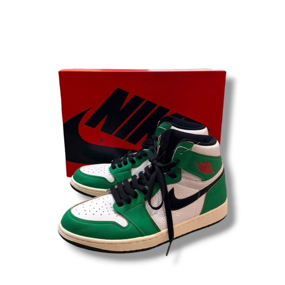 NIKE WMNS AIR JORDAN 1 Lucky Green Sneakers Size WMNS 28.5cm