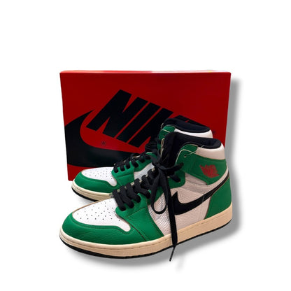 NIKE WMNS AIR JORDAN 1 Lucky Green Sneakers Size WMNS 28.5cm